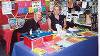 Myles and Patti on their trade stand at  Blackpool